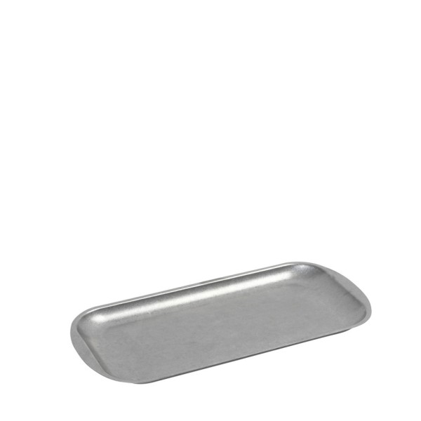 SNOW GREY ΠΙΑΤΟ ΟΡΘΟΓ. SS 18/10 23Χ13,5Χ1,5ΕΚ. | Συσκευασία 4 τμχ