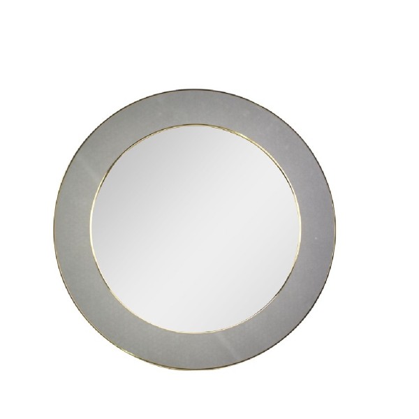 ΚΑΘΡΕΠΤΗΣ ΒΕΛΟΥΔ.  ΣΤΡΟΓΓ. ΓΚΡΙ ΜΕ ΧΡΥΣΗ ΚΟΡΝΙΖΑ 60EK.