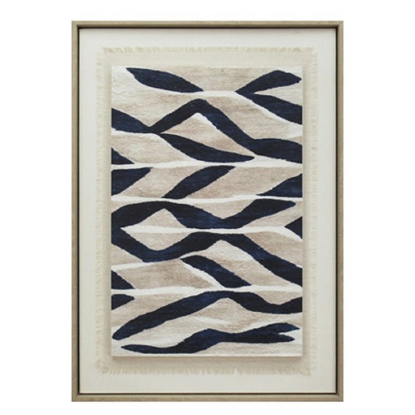 ΠΙΝΑΚΑΣ ΣΕ 3D ΜΠΛΕ PVC/MDF 50X70X2,9ΕΚ