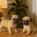 ΦΙΓΟΥΡΑ ΣΚΥΛΟΣ ΚΑΦΕ PUG 13,5Χ7Χ11ΕΚ | Συσκευασία 3 τμχ