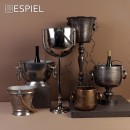 DIS. ΣΑΜΠΑΝΙΕΡΑ ΜΕ STAND ΚΑΙ ΛΑΒΗ ΑΛΟΥΜ. ΑΣΗΜΙ 30Χ30Χ72ΕΚ