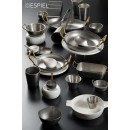 DIS. SNOW GREY ΝΤΙΠΑΚΙ ΜΕ ΛΑΒΕΣ SS 18/10 8,2Χ8,2Χ2,7ΕΚ | Συσκευασία 6 τμχ