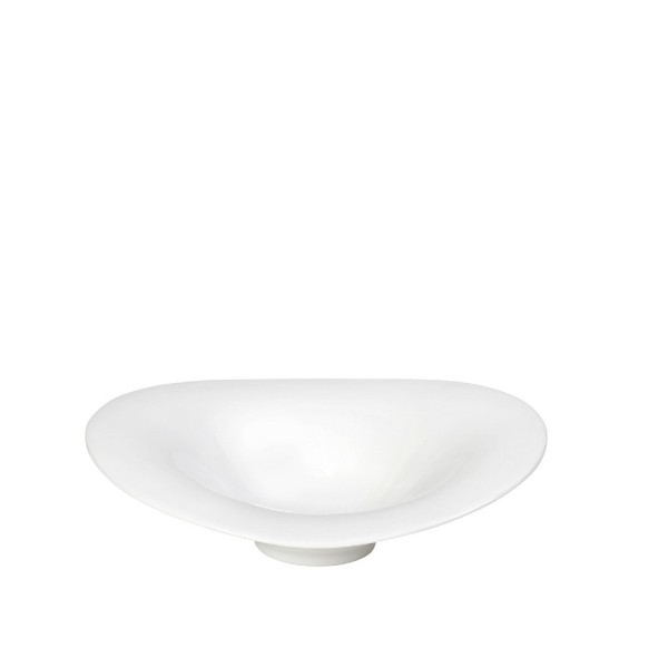 FLOW IVORY ΠΙΑΤΟ ΒΑΘΥ WAVY 26X25X7,5CM | Συσκευασία 2 τμχ