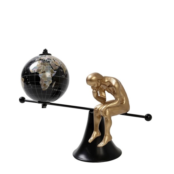 ΑΝΤΡΙΚΗ ΦΙΓΟΥΡΑ ΚΑΙ ΥΔΡΟΓΕΙΟΣ ΠΕΡΙΣΤΡ. ΣΕ ΒΑΣΗ ΠΟΛΥΡΕΖ. ΧΡΥΣΟ 15,5ΕΚ | Συσκευασία 2 τμχ