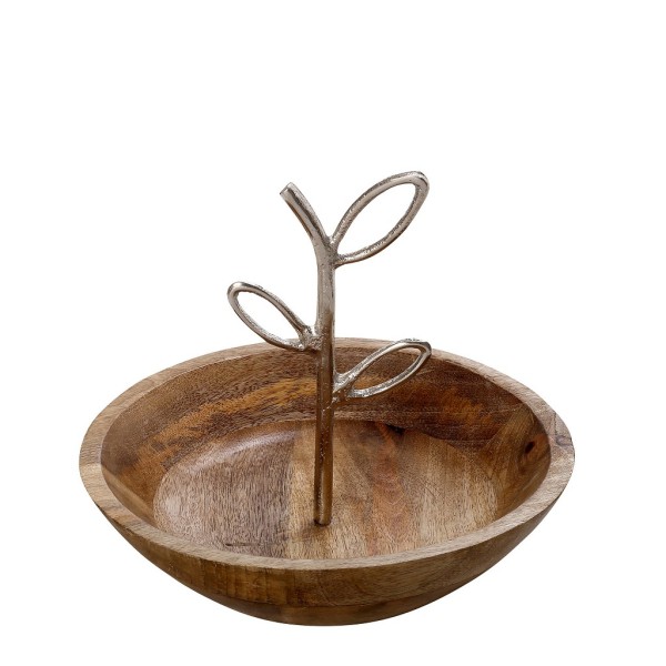 ΜΠΩΛ ΞΥΛ. ΜΕ ΜΕΤΑΛΛΙΚΗ ΛΑΒΗ ΑΣΗΜΙ 25Χ25Χ21ΕΚ | Συσκευασία 2 τμχ