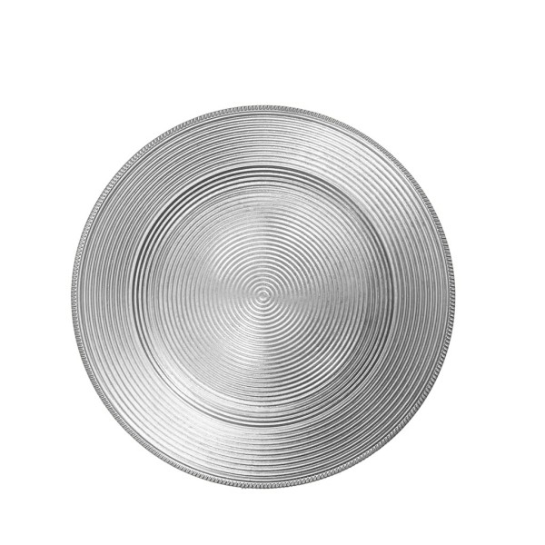 ΠΙΑΤΟ ΠΑΡΟΥΣΙΑΣΗΣ/ΣΟΥΠΛΑ ΑΣΗΜΙ ΓΑΛΒΑΝΙΖΕ ΜΕΤΑΛΛΙΚΟ 33EK | Συσκευασία 6 τμχ