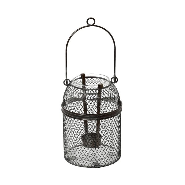 ΦΑΝΑΡΙ ΜΕΤΑΛ. ΓΚΡΙ ΠΛΕΓΜΑ 25,5ΕΚ | Συσκευασία 2 τμχ