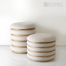 PEBBLE ΜΠΩΛ ΚΩΝΙΚΟ ΚΑΦΕ-ΠΡΑΣΙΝΟ 20,5Χ20,5Χ10ΕΚ