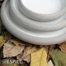 SANDY WHITE ΠΙΑΤΟ ΡΗΧΟ ΣΤΡΟΓΓ. ΛΕΥΚΟ 15,2Χ15,2Χ4ΕΚ | Συσκευασία 2 τμχ