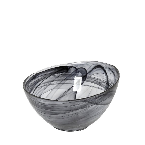 DIS. ATLAS ΜΠΩΛ ''ALABASTER'' ΜΑΥΡΟ 14,5Χ8,5ΕΚ | Συσκευασία 6 τμχ