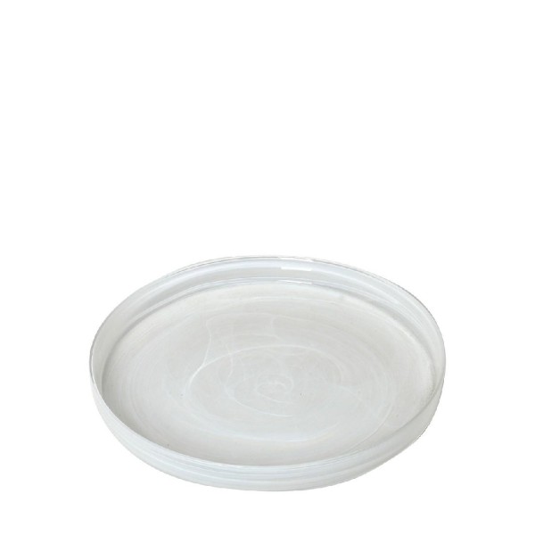 DIS. ATLAS ΠΙΑΤΟ ''ALABASTER'' ΛΕΥΚΟ 21ΕΚ | Συσκευασία 6 τμχ