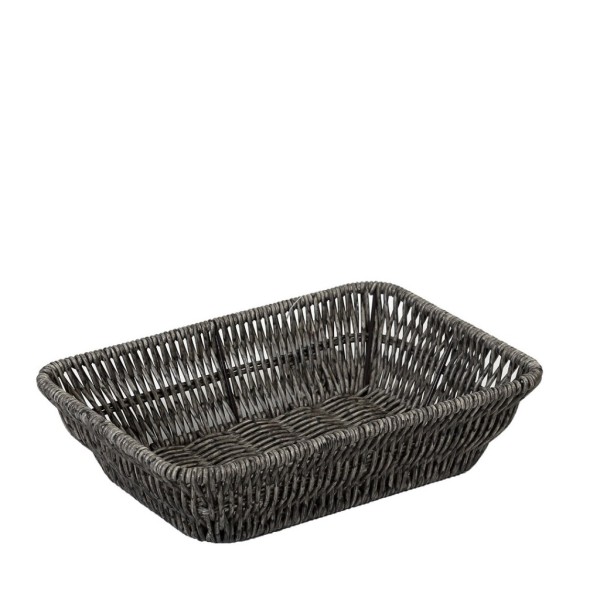 ΨΩΜΙΕΡΑ SYNTH. RATTAN ΟΡΘ. M ΓΚΡΙ 24Χ16Χ6ΕΚ (smA) | Συσκευασία 6 τμχ