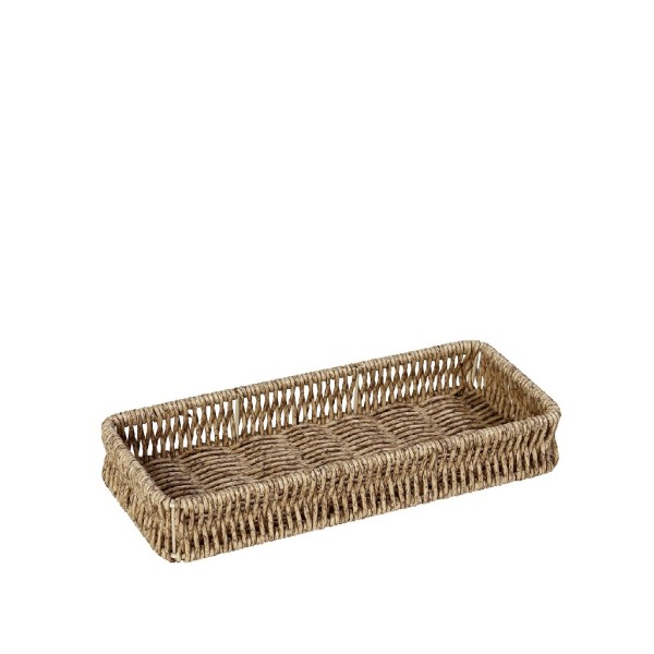 ΔΙΣΚΟΣ SYNTH. RATTAN ΜΠΕΖ 23Χ8Χ4ΕΚ | Συσκευασία 6 τμχ