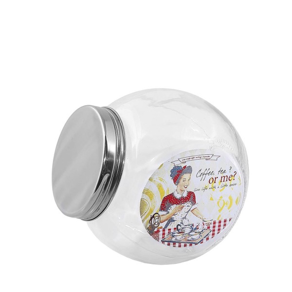 ΒΑΖΟ ΓΥΑΛ. ΜΕ ΜΕΤΑΛΛΙΚΟ ΚΑΠΑΚΙ ΜΕΓ. ΣΕΤ/2 10ΕΚ. | Συσκευασία 4 τμχ