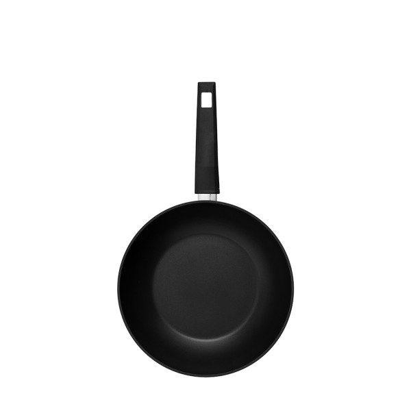 DAY ΤΗΓΑΝΙ WOK INDUCTION ΚΕΡΑΜ.ΕΠΙΣΤΡΩΣΗ ΜΑΥΡΟ Φ28ΕΚ | Συσκευασία 6 τμχ