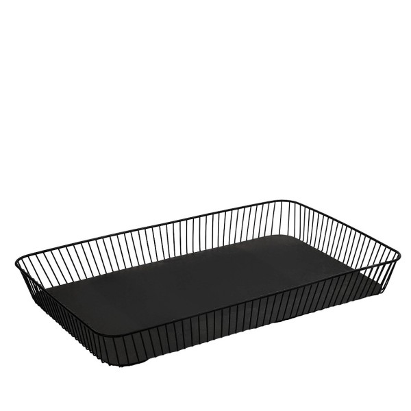 ΚΑΛΑΘΙ ΜΕΤΑΛ. GN1/1 ΟΡΘ. ΜΑΥΡΟ 53Χ32,5Χ6,5ΕΚ