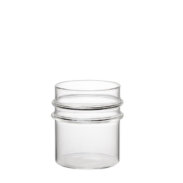 SLIM-RING WHISKEY 320ML BOROSILICATE 7,5X8,4CM | Συσκευασία 4 τμχ