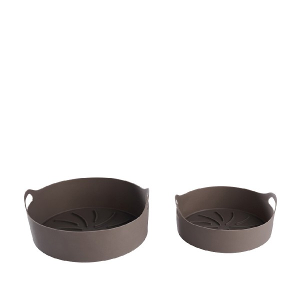 DAY ΑΝΤΙΚΟΛΛΗΤΙΚΟ ΜΠΩΛ ΣΙΛΙΚΟΝΗΣ ΣΕΤ 2 ΓΙΑ AIRFRYER ΣΚ. ΓΚΡΙ | Συσκευασία 12 τμχ