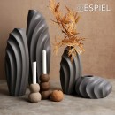 ΒΑΖΟ ΚΕΡΑΜ. ΑΣΥΜΜΕΤΡΟ ΣΚΟΥΡΟ ΓΚΡΙ 18,8Χ57ΕΚ.