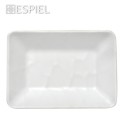 WHITE ΜΠΩΛ ΟΡΘΟΓ. 17Χ12,5ΕΚ WAVY MATTE ΜΕΛΑΜΙΝΗΣ | Συσκευασία 6 τμχ