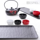 BLACK ΠΙΑΤΕΛΑ ΟΡΘΟΓ. 26Χ16.2ΕΚ WAVY MATTE ΜΕΛΑΜΙΝΗΣ  (smA) | Συσκευασία 6 τμχ