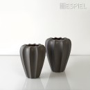 ΒΑΖΟ ΚΕΡΑΜ. ''ΛΩΤΟΣ'' ΣΚΟΥΡΟ ΓΚΡΙ 18Χ22,5ΕΚ. | Συσκευασία 2 τμχ