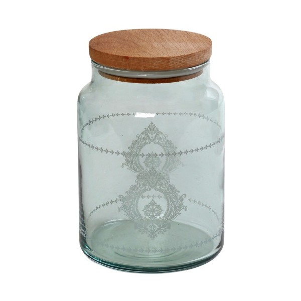 DIS. HELEN ΠΡΑΣΙΝΟ ΔΟΧΕΙΟ ΜΕ ΚΑΠΑΚΙ 890ML 10X14,5EK | Συσκευασία 4 τμχ