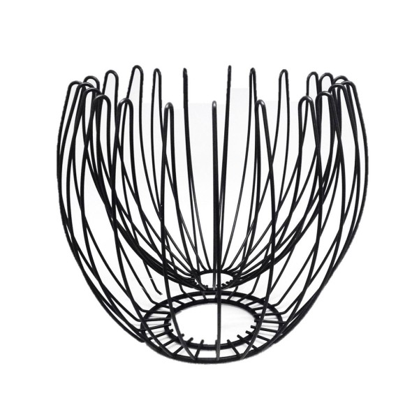 ΦΡΟΥΤΙΕΡΑ ΜΕ ΔΙΠΛΟ ΤΕΙΧΩΜΑ ΜΑΥΡΗ 28.5ΕΚ. | Συσκευασία 2 τμχ