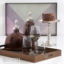 DIS. ALLEGRA PLATINE ΠΟΤΗΡΙ LONG DRINK ΔΙΑΦ.-ΠΛΑΤΙΝΑ 470CC 6,5Χ15ΕΚ | Συσκευασία 6 τμχ