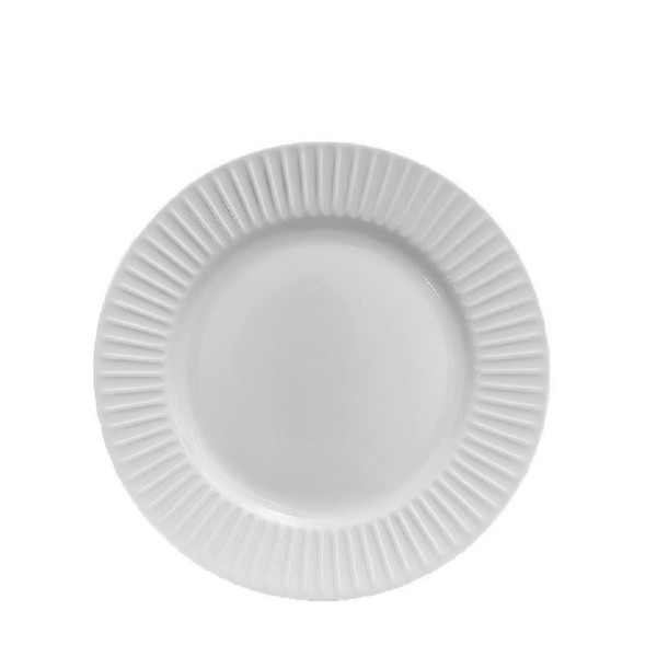 FOCUS WHITE ΠΙΑΤΟ ΡΗΧΟ 26,5X2CM | Συσκευασία 6 τμχ