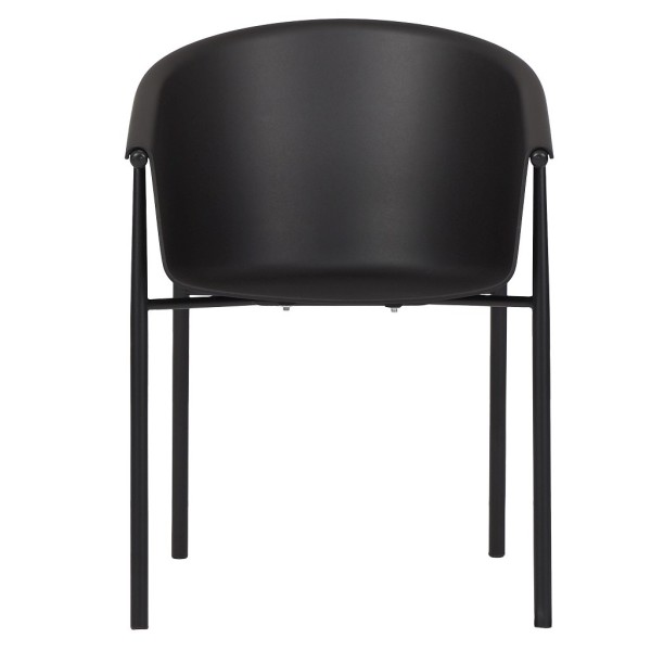 DIS.ENVY ΚΑΡΕΚΛΑ ΜΑΥΡΗ ΠΛΑΣΤΙΚΗ 80Χ57Χ59ΕΚ. | Συσκευασία 4 τμχ