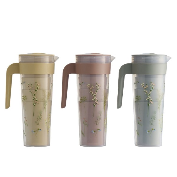 DIS.DAY ΣΕΤ ΚΑΝΑΤΑ ΜΕ 4 ΠΟΤΗΡΙΑ 3 ΧΡΩΜΑΤΑ ASS. 1100ML | Συσκευασία 12 τμχ