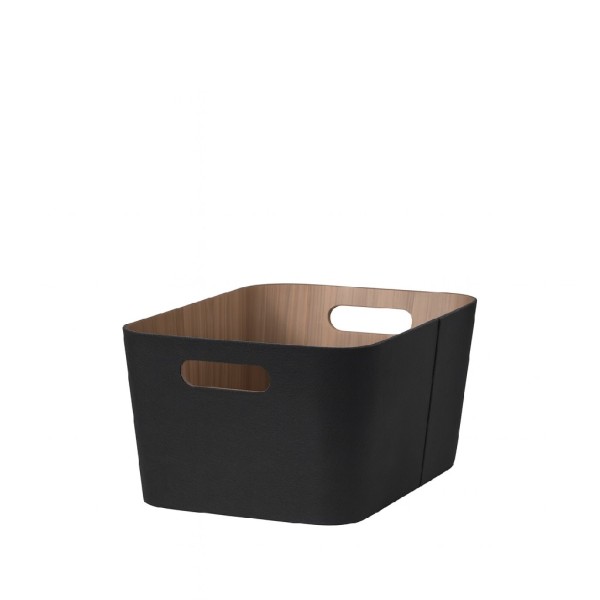 ΚΑΛΑΘΙ ΤΕΤΡΑΓΩΝΟ ΜΑΥΡΟ ΥΦΑΣΜΑΤΙΝΟ 30,5Χ30,5Χ15,2ΕΚ 10,5L | Συσκευασία 6 τμχ