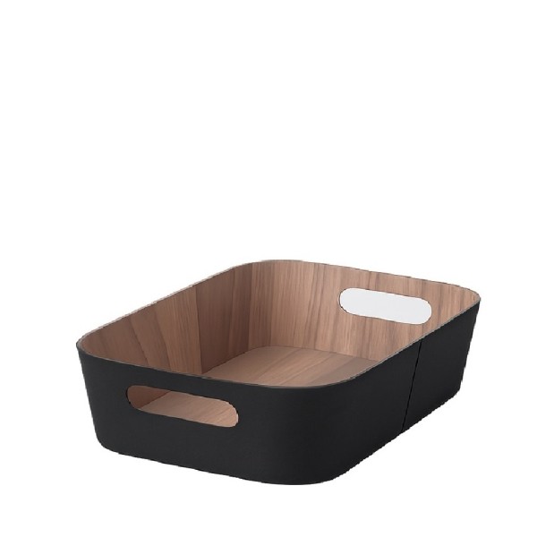 ΚΑΛΑΘΙ ΟΡΘΟΓ. ΜΑΥΡΟ ΥΦΑΣΜΑΤΙΝΟ 26,2Χ37,5Χ11ΕΚ 8L | Συσκευασία 6 τμχ