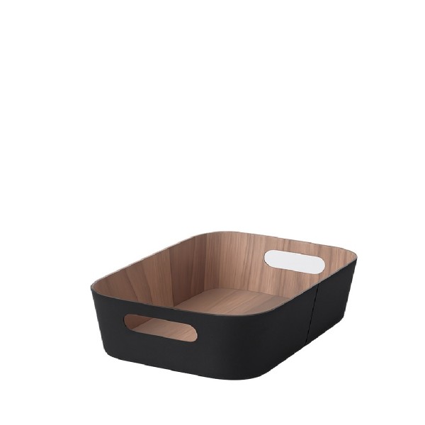 ΚΑΛΑΘΙ ΟΡΘΟΓ. ΜΑΥΡΟ ΥΦΑΣΜΑΤΙΝΟ 26Χ18Χ11ΕΚ 4L | Συσκευασία 6 τμχ