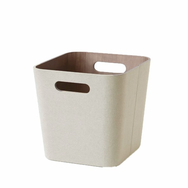 ΚΑΛΑΘΙ ΤΕΤΡΑΓΩΝΟ ΛΕΥΚΟ ΥΦΑΣΜΑΤΙΝΟ 27Χ27Χ28ΕΚ 15L | Συσκευασία 6 τμχ