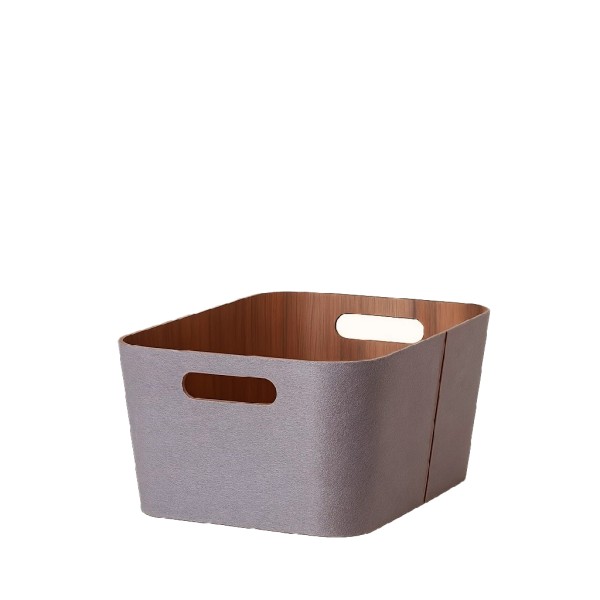 ΚΑΛΑΘΙ ΤΕΤΡΑΓΩΝΟ ΓΚΡΙ ΥΦΑΣΜΑΤΙΝΟ 30,5Χ30,5Χ15,2ΕΚ 10,5L | Συσκευασία 6 τμχ