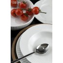 FOCUS WHITE ΠΙΑΤΟ ΒΑΘΥ ΡΙΜ 22X4CM | Συσκευασία 6 τμχ