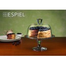 PETITE PATISSERIE FOOTED PLATE W/DOME H: 25,9 D: 13 P/72 GB1.OB2. | Συσκευασία 2 τμχ