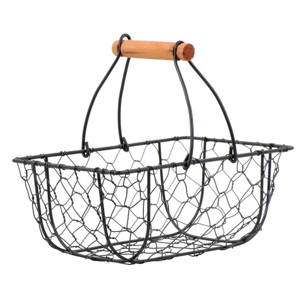 ΚΑΛΑΘΙ ΜΕΤΑΛ. ΜΑΥΡΟ ΜΕ ΛΑΒΗ 23Χ15Χ9ΕΚ. | Συσκευασία 3 τμχ