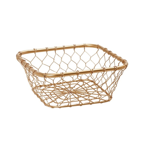 ΚΑΛΑΘΙ ΜΕΤΑΛ. ΧΡΥΣΟ 21Χ21Χ8,5ΕΚ | Συσκευασία 3 τμχ