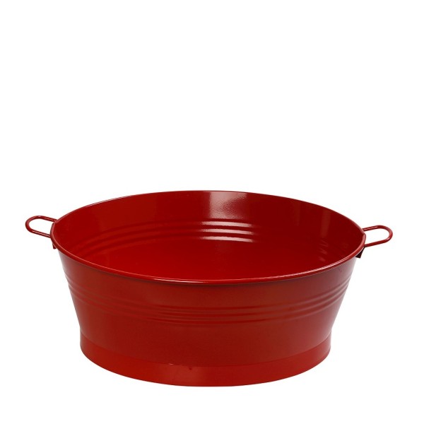 DIS. ΣΑΜΠΑΝΙΕΡΑ ΚΟΚΚΙΝΗΟΒΑΛ  47(55 INCL. HANDLES)X41X19CM