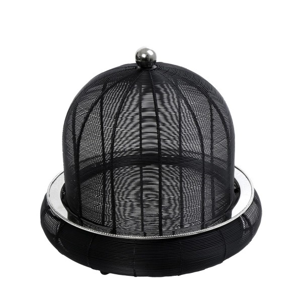 ΠΙΑΤΕΛΑ ΜΕ ΜΕΤΑΛ. ΚΑΠΑΚΙ ΜΑΥΡΗ SS/ΑΛΟΥΜ/ΣΙΔΗΡ. 41Χ41Χ41ΕΚ