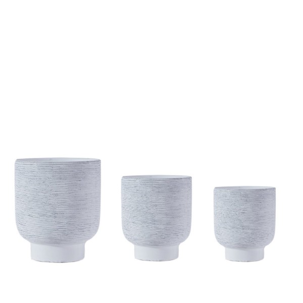 ΚΑΣΠΩ ΚΕΡΑΜ. ΛΕΥΚΟ ΣΕΤ/3 28Χ31-23Χ26-12,5Χ14,5ΕΚ