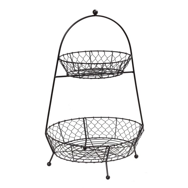 ΚΑΛΑΘΙ 2 ΕΠΙΠΕΔ. ΜΕΤΑΛ. ΜΑΥΡΟ 34Χ26Χ52ΕΚ