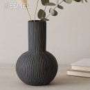 ΒΑΖΟ ΚΕΡΑΜ. ΣΦΑΙΡΙΚΟ ΜΑΥΡΟ 20,4X20,4X32,1ΕΚ