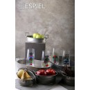 ΔΟΧΕΙΟ ΣΤΡΟΓΓ. ΜΕΤΑΛ. ΜΕ ΛΑΒΕΣ ΛΑΔΊ D: 16 H: 7,5CM (smA) | Συσκευασία 4 τμχ