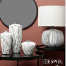 ΒΑΖΟ ΛΕΥΚΟ/ΜΑΥΡΟ ΚΕΡΑΜ. 15,5Χ15,5Χ35,5ΕΚ