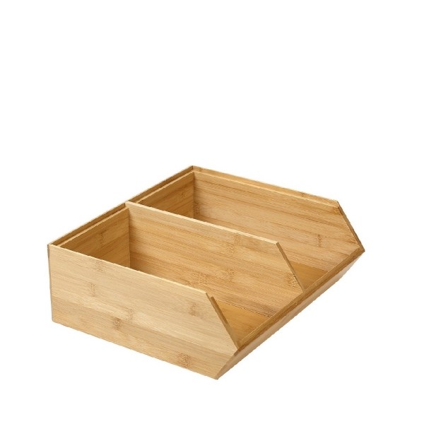 ΚΟΥΤΙ 2-ΘΕΣΕΩΝ BAMBOO 36X31X12,5EK | Συσκευασία 2 τμχ