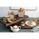 DIS. ΠΛΑΤΩ ΣΕΡΒ. XXL ΟΡΘΟΓ. ΞΥΛΟ ΣΚ. ΚΑΦΕ ΜΕ ΠΟΔΙ 70Χ30Χ13ΕΚ